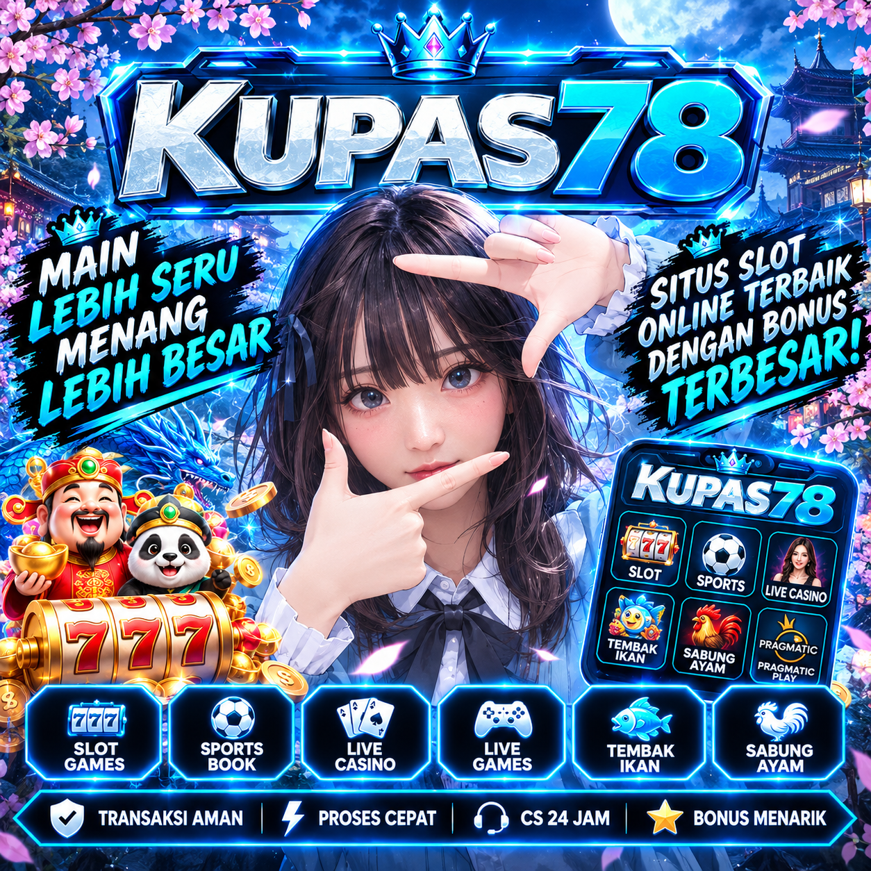 Banner Game Online KUPAS78